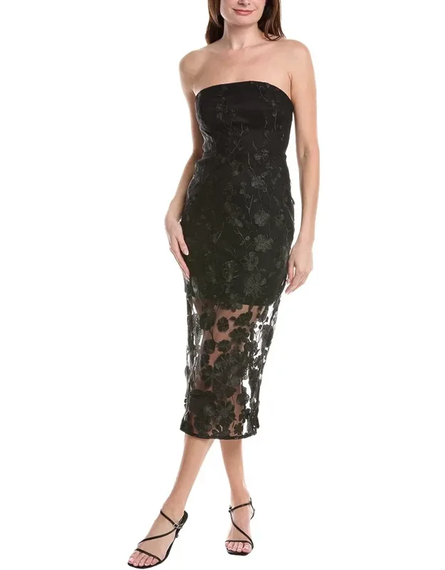 3d Rose Lace Dress