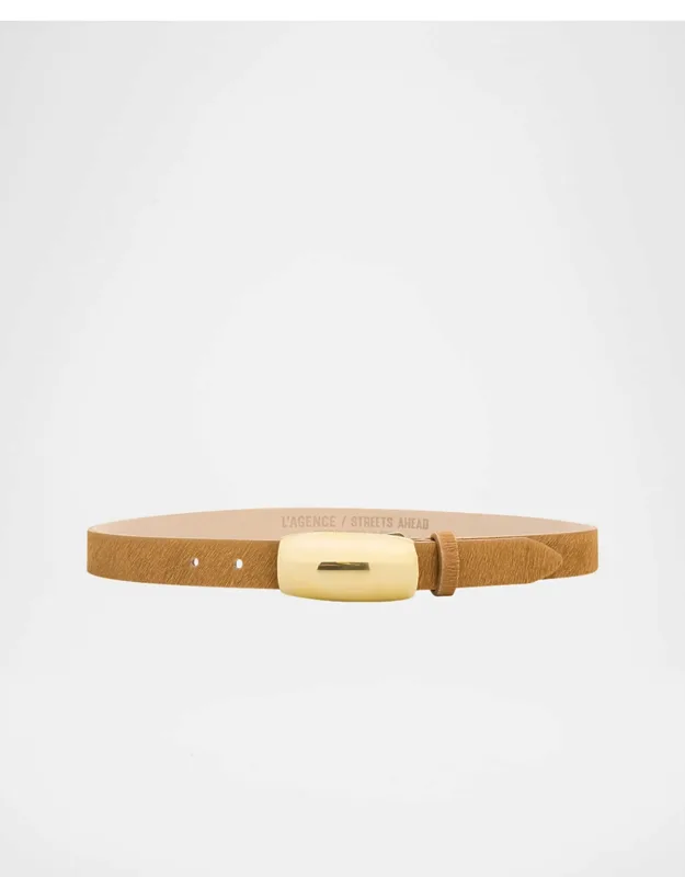 Marlowe Calfhair Belt