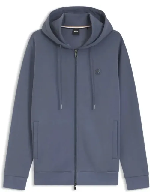 Cotton-blend Zip-up Hoodie