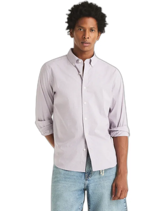 Slim Fit Wrinkle-resistant Checkered Shirt
