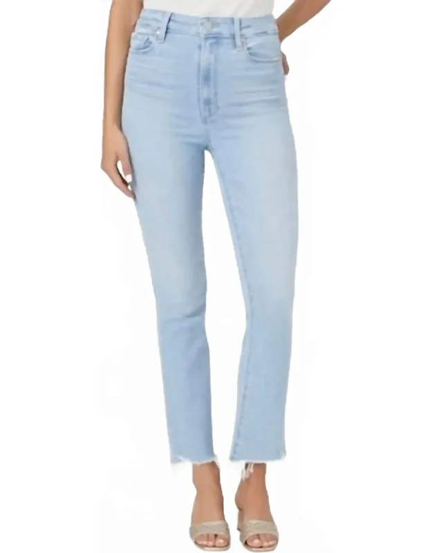 Claudine High Rise Ankle Flare Jeans