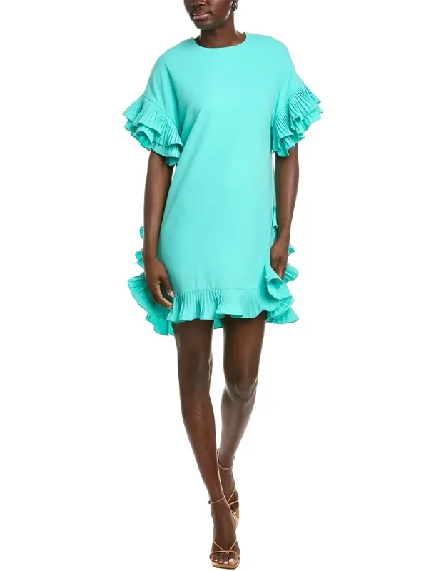 Ruffle Sleeve Dress