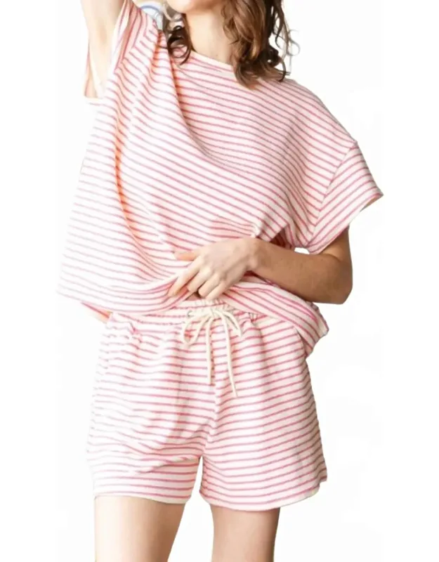 Cotton Candy Stripe Knit Top