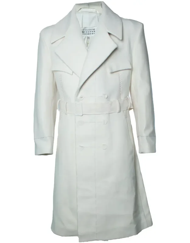 Off White Melton Coat