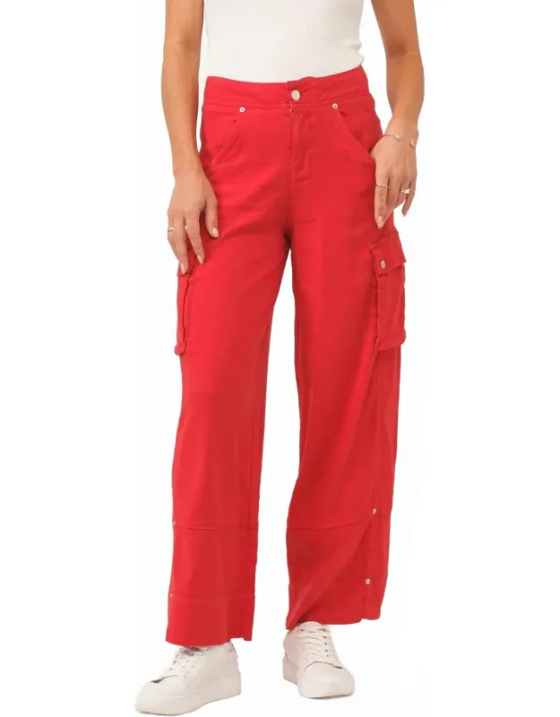Marvey Super High Rise Ankle Wide Leg Pants