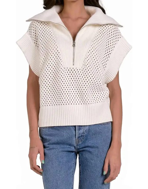 Zip Up Sweater