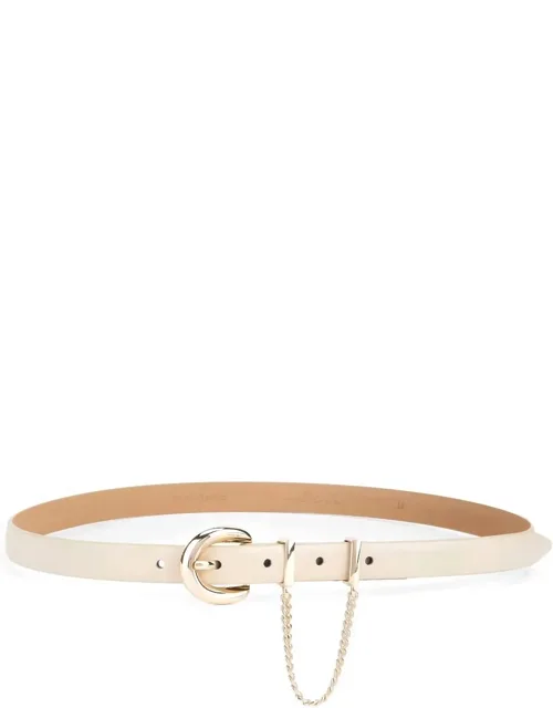 Cascade Chain Leather Belt
