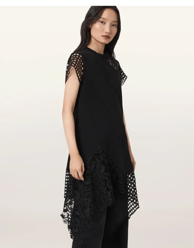 Crochet T-shirt Dress