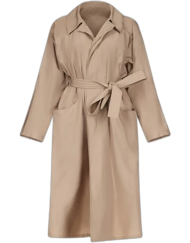 Technical Taffeta Trench Coat
