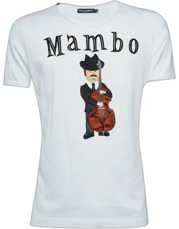 Mambo Applique Crew Neck T-shirt
