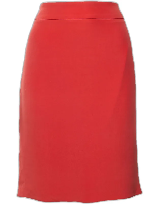 Crepe Knee Length Skirt