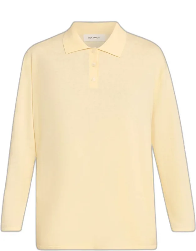 Knit Polo Sweater