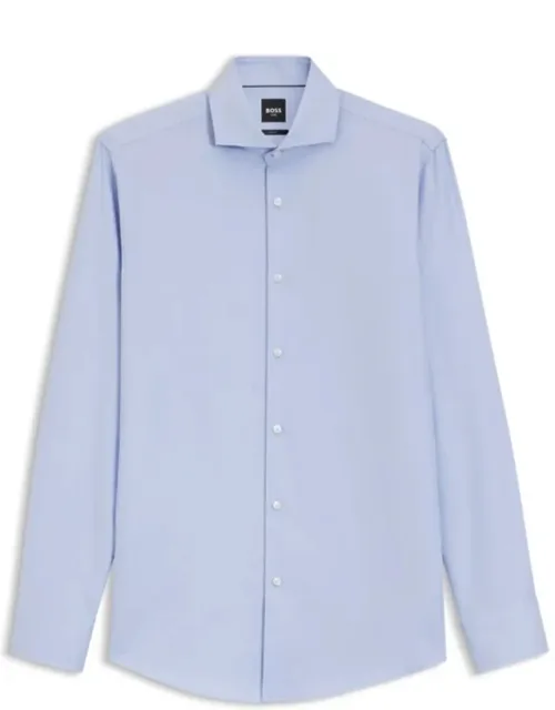 Structured Wrinkle-free Cotton Shirt