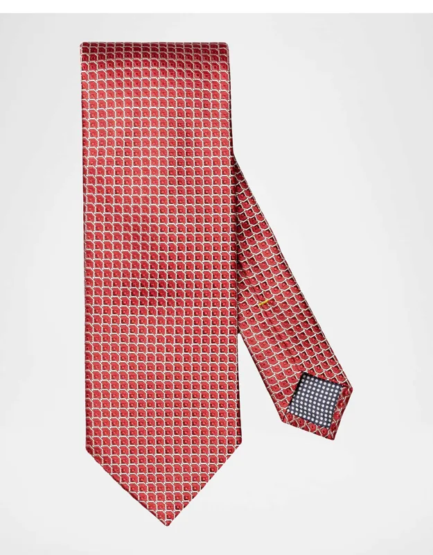 Geometric Silk Tie