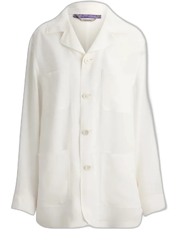 Relaxed Linen Blazer