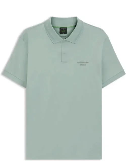 Polo Shirt In Mercerized Cotton