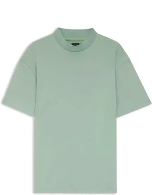 Relaxed-fit T-shirt With Logo Collar