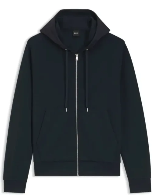 Zip-up Hooded Sweatshirt