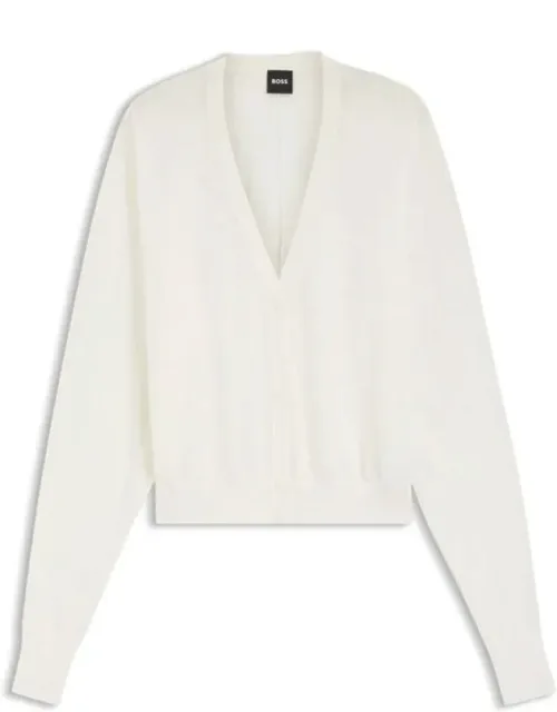 Linen-cotton Cardigan