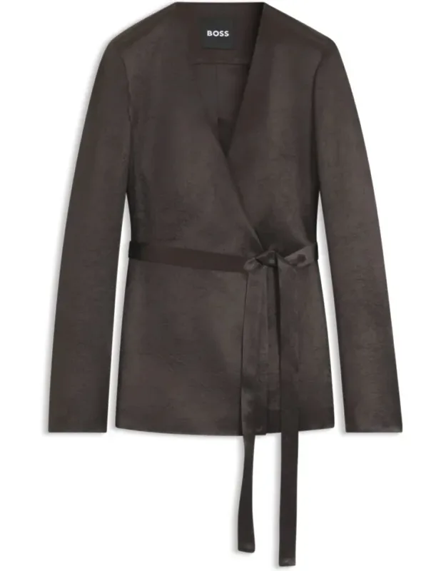 Lustrous Twill Blazer