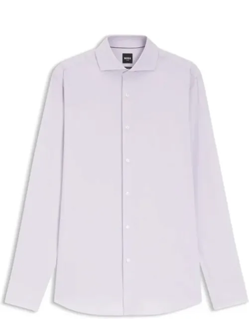Structured Cotton Blend Shirt