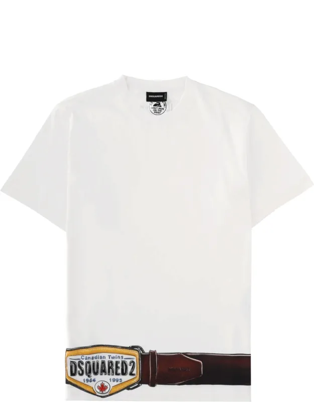 Dsquared T-shirt "iconique" Con Stampa