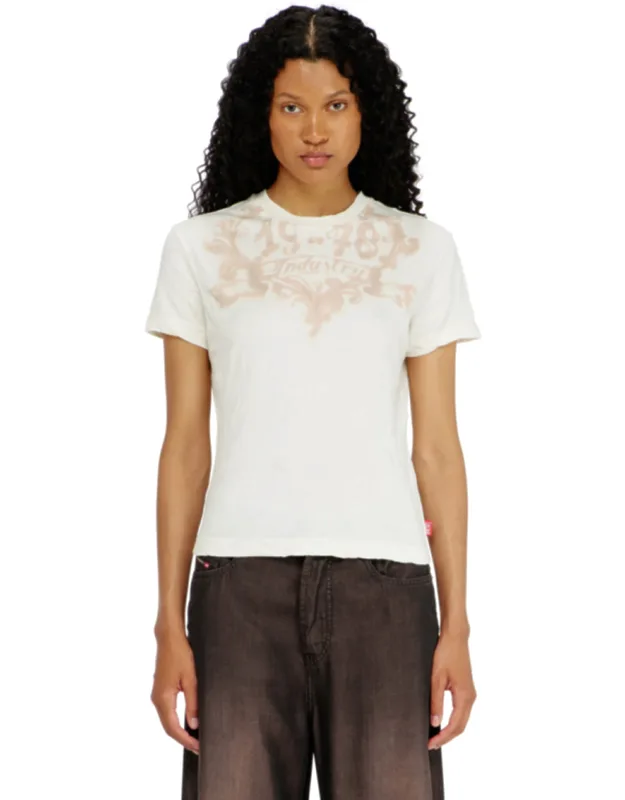 Cotton T-shirt With Graphic Print
