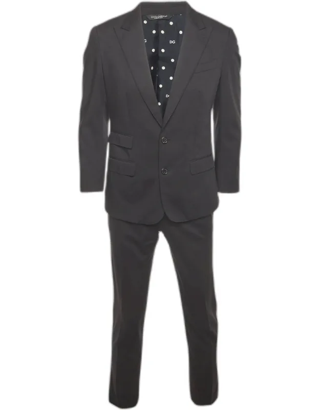 Wool Blend Regular Fit Suit