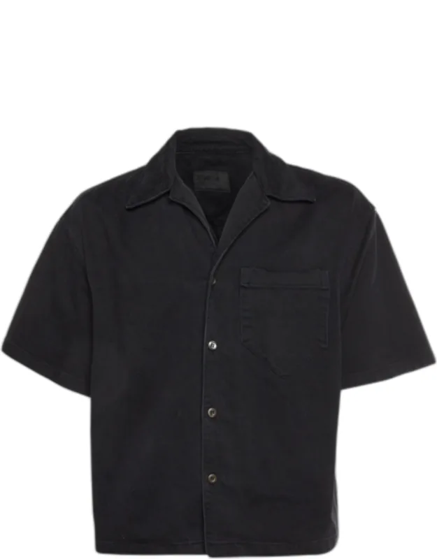 Distressed Bowling Shirt