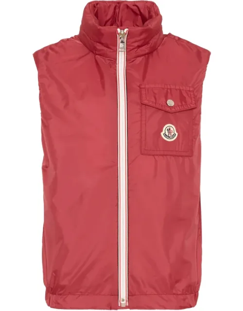 Logo-patch Hooded Gilet