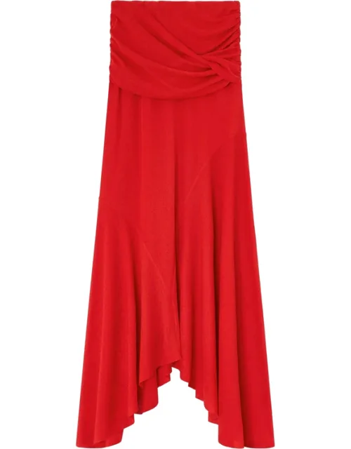 Twist-detail Maxi Skirt