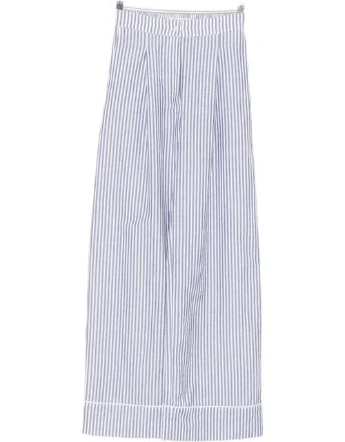 Striped-pattern Pants