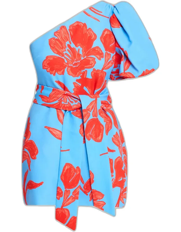 One-shoulder Mini Dress