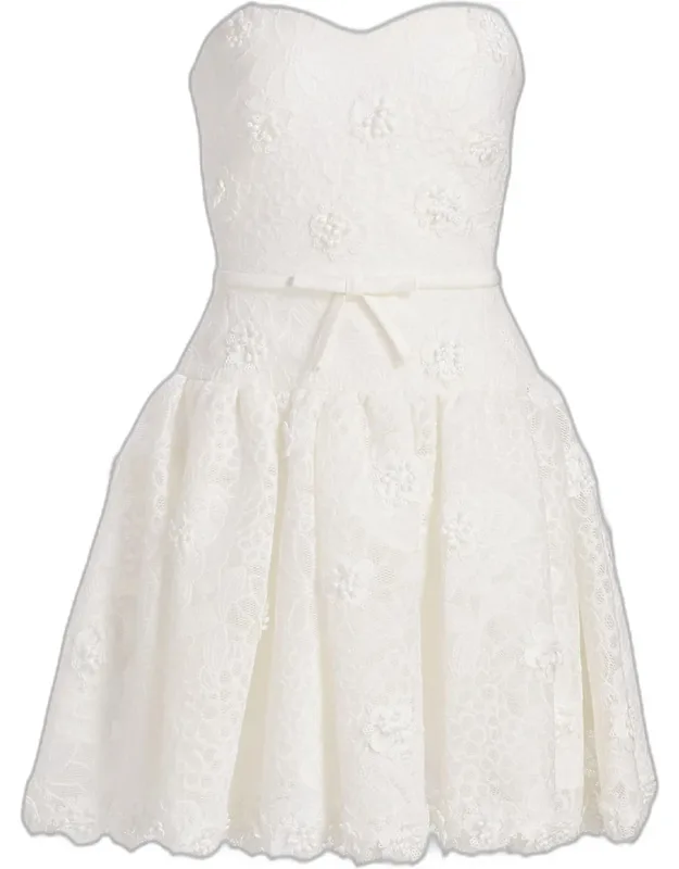 Bow Dropwaist Mini Dress