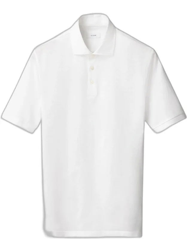 Filo Di Scozia Cotton Jacquard Polo Shirt