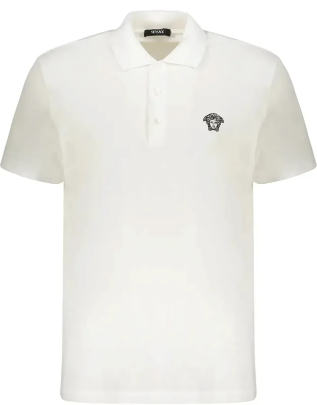 Embroidered Cotton Polo Shirt