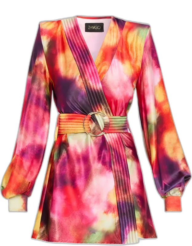Cala Conta Tie-dye Mini Dress