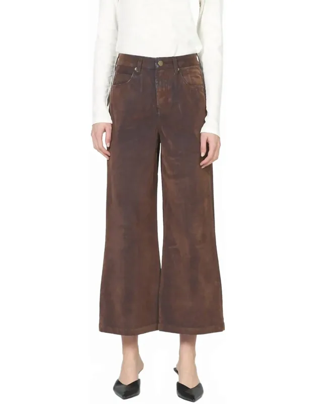 Wide Leg Ankle Pants