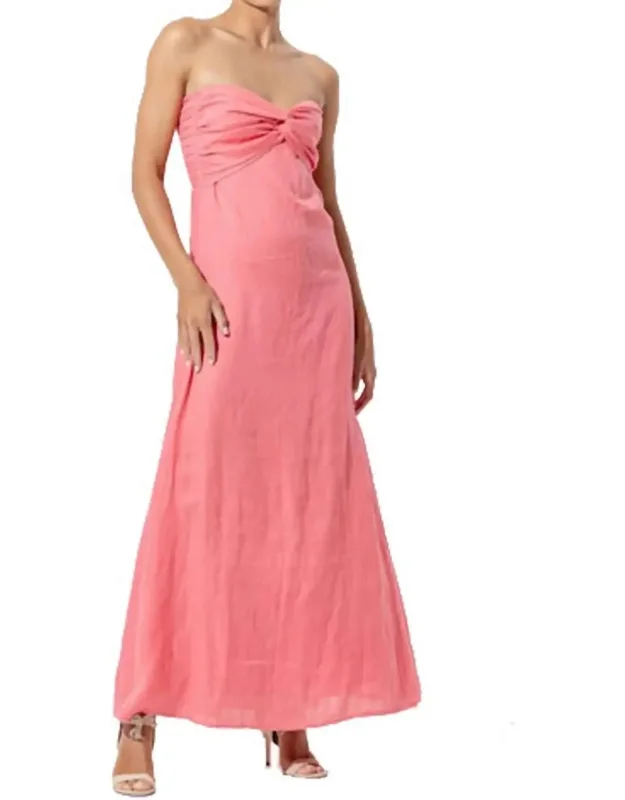 Melody Maxi Dress - Long Sleeve, A-line Silhouette