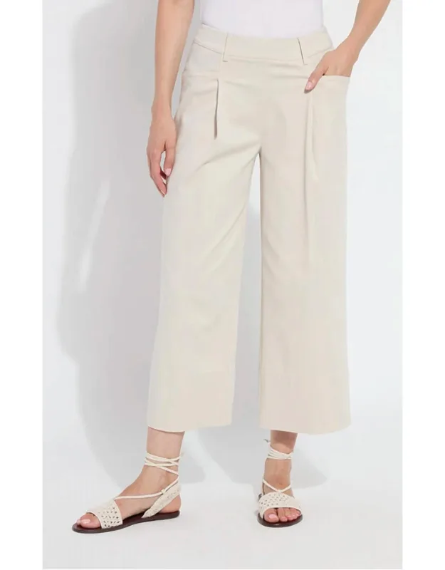 Mirabelle Pleated Wide Palazzo Pants