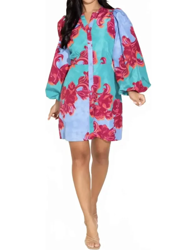 Cactus Flower Dress