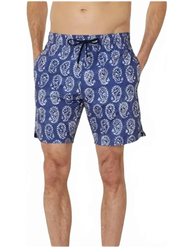 Paisley Swim Shorts