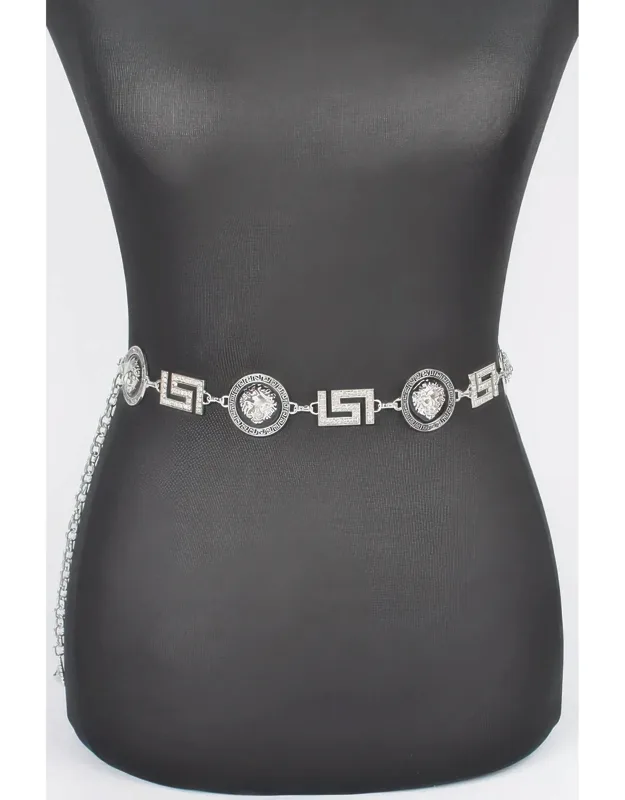 Rhinestone Chain Belt