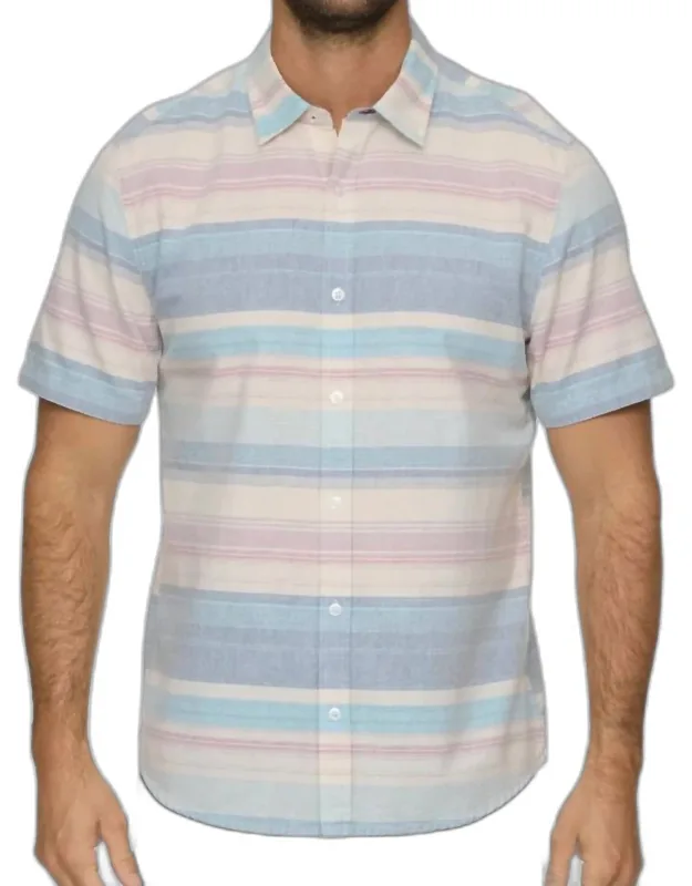 Mason Short Sleeve Striped Shirt