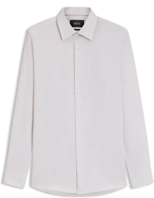 Structured Cotton Slim-fit Shirt