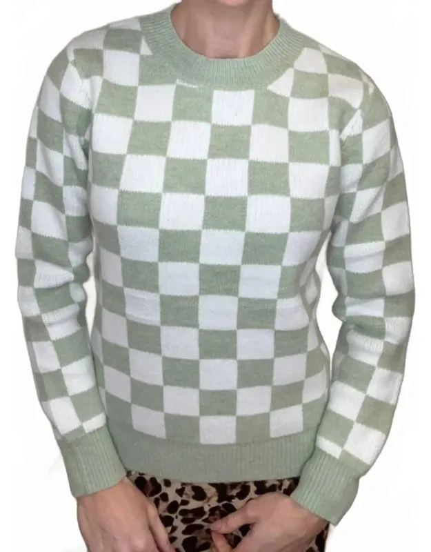 Checkered Sweater