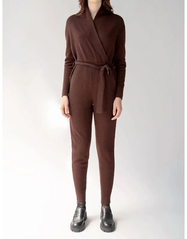 Wrap Neck Jumpsuit