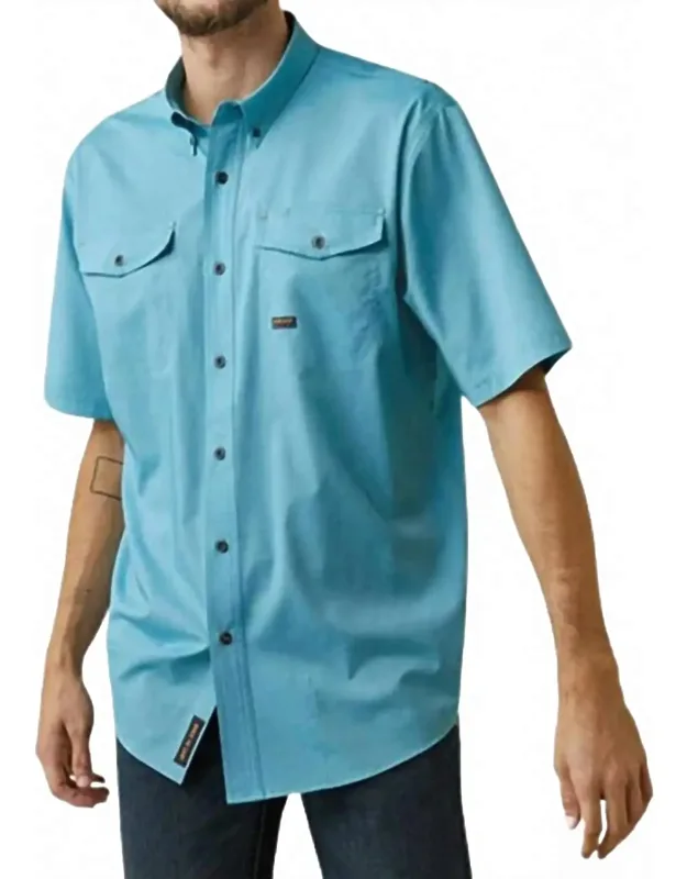 Rebar Made Tough Venttek Durastretch Work Shirt