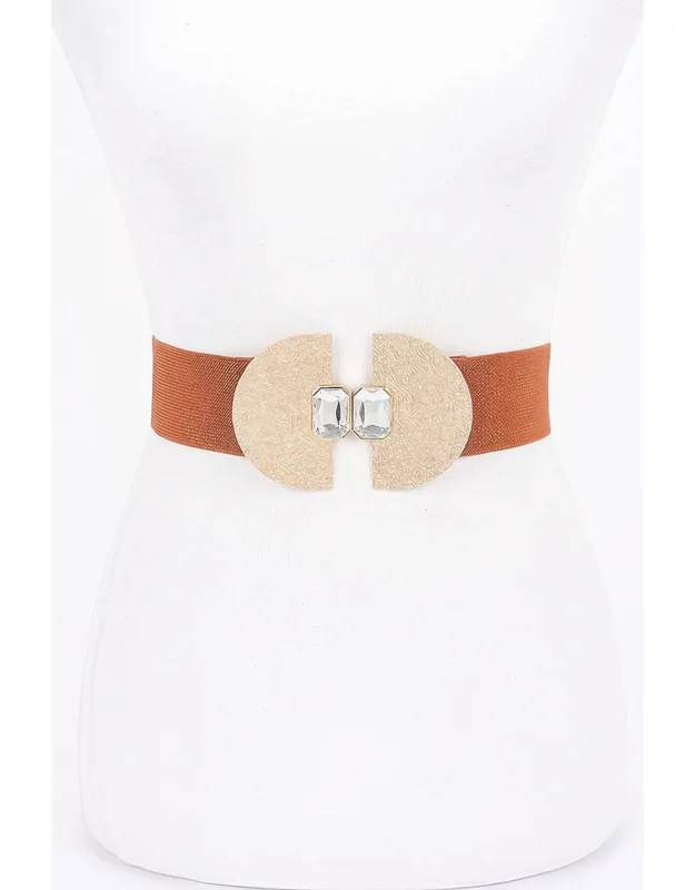 Metal Buckle Elastic Belt