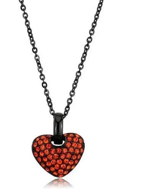 Stainless Steel Chain Pendant With Top Grade Crystal